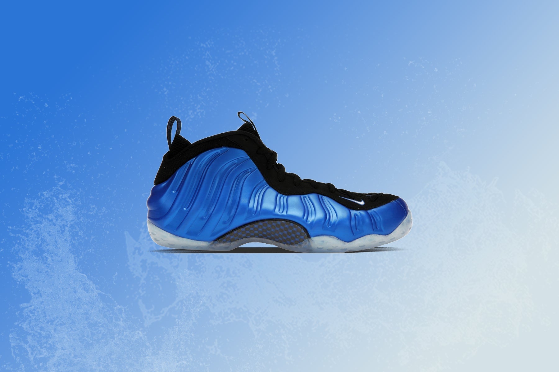 Air Foamposite One 'International Blue' - Intl Blue/White/Black