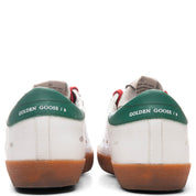 Super-Star Sneakers - White/Beige Brown Leopard/Green