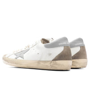 Super-Star Leather Sneaker - White/Taupe/Grey