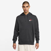 Club Fleece Rose Embroidered Hoody - Mens