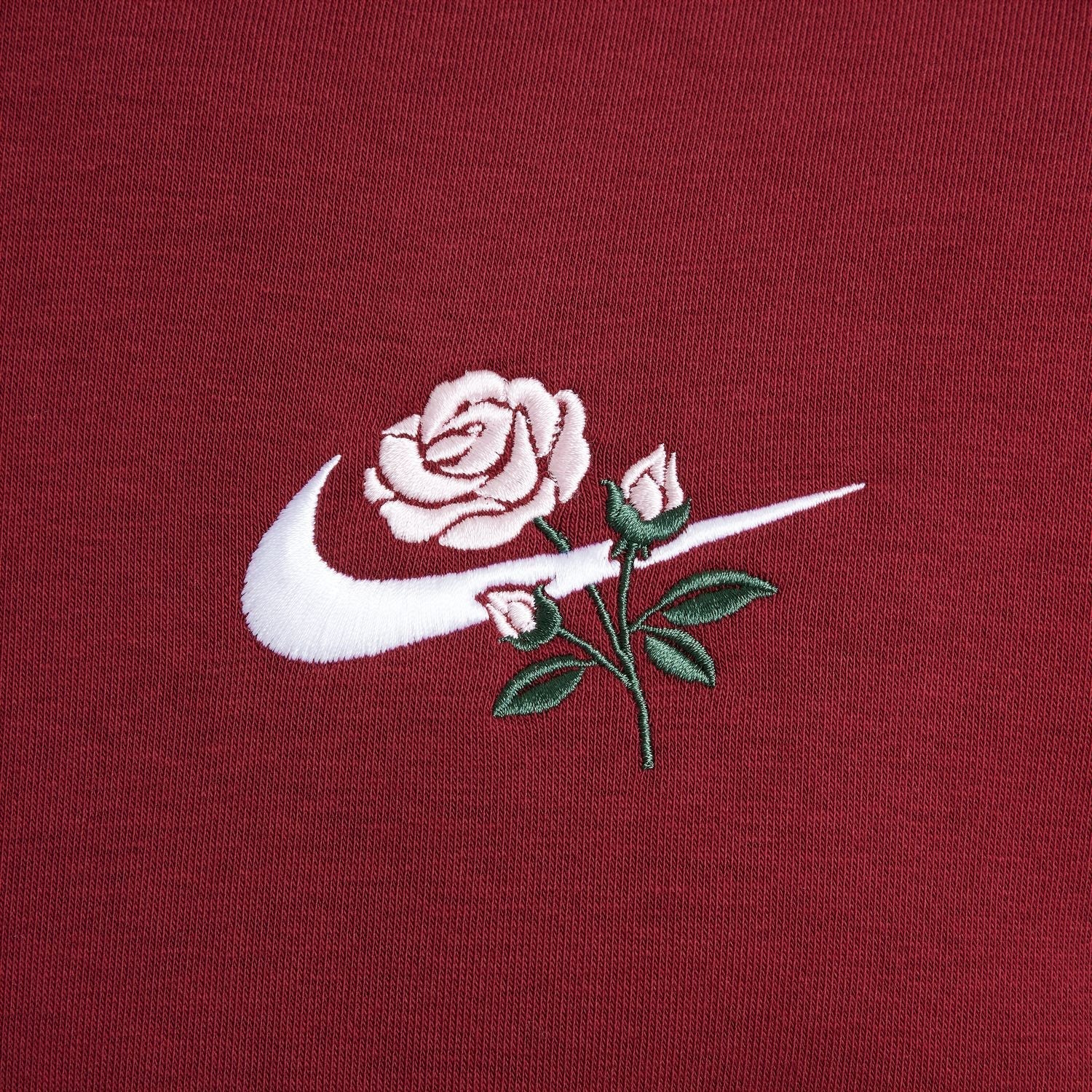 Club Fleece Rose Embroidered Hoody - Mens