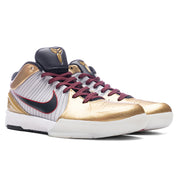 Kobe 4 Protro 'Gold Medal' - White/Dark Obsidian/Varsity Red