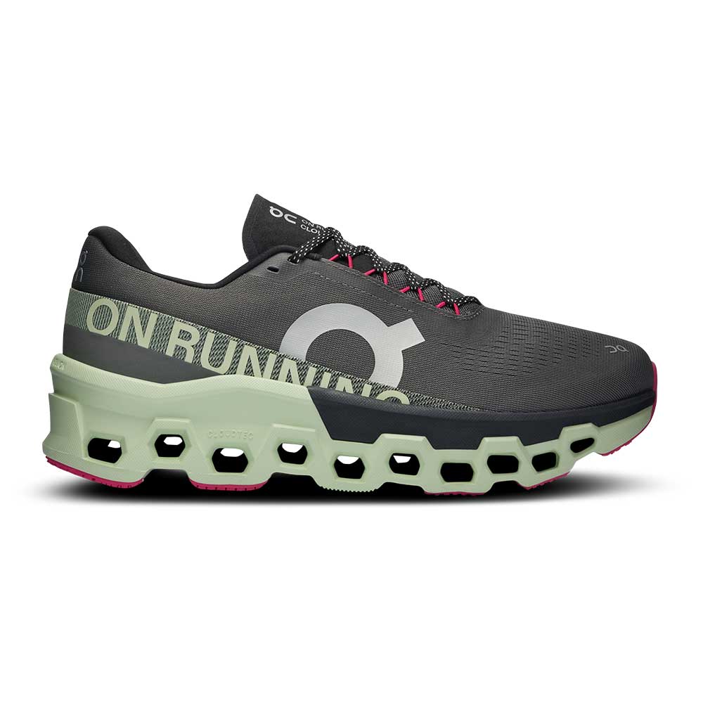 Men's Cloudmonster 2 Running Shoe - Asphalt/Lima - Regular (D)