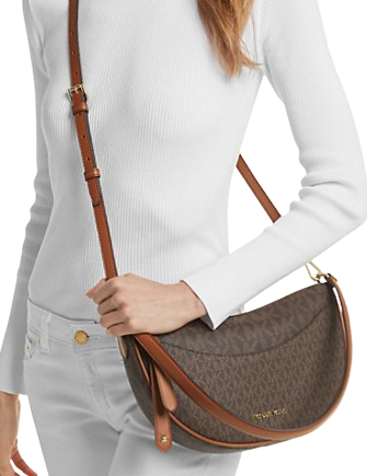 Michael Michael Kors Dover Medium Signature Logo Crossbody Bag