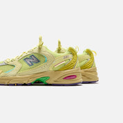 New Balance x Salehe Bembury 530 - Dusty Yellow / Celery Green