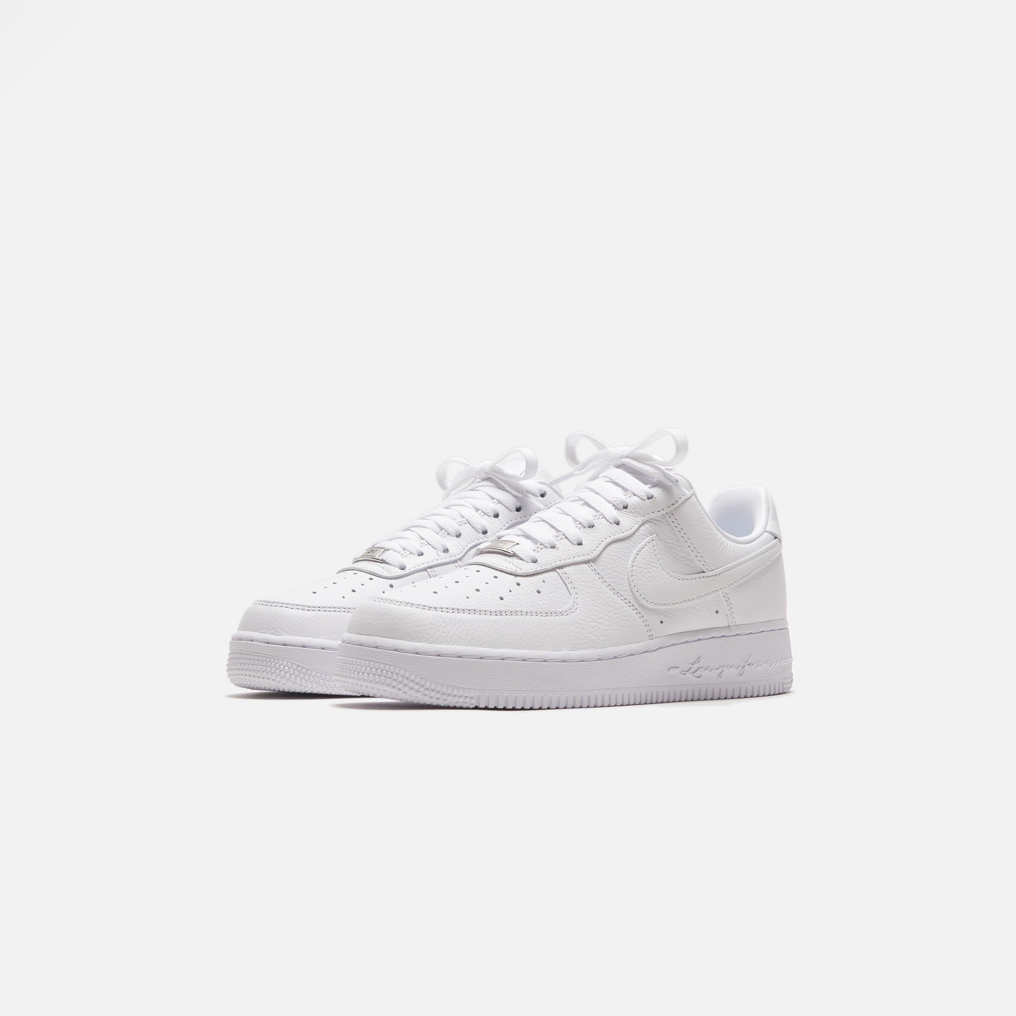 Nike x NOCTA Air Force 1 Low - White / White / Cobalt Tint