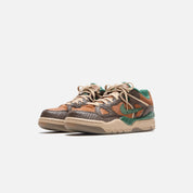 Nike x Nigo Air Force 3 Low - Baroque Brown / Fire / Hemp / Pecan