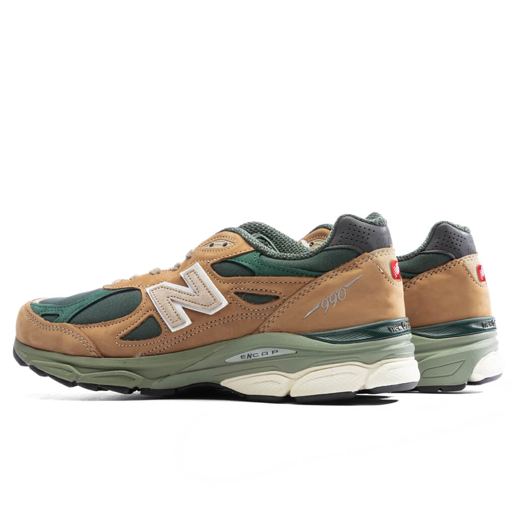 990v3 - Tan/Green