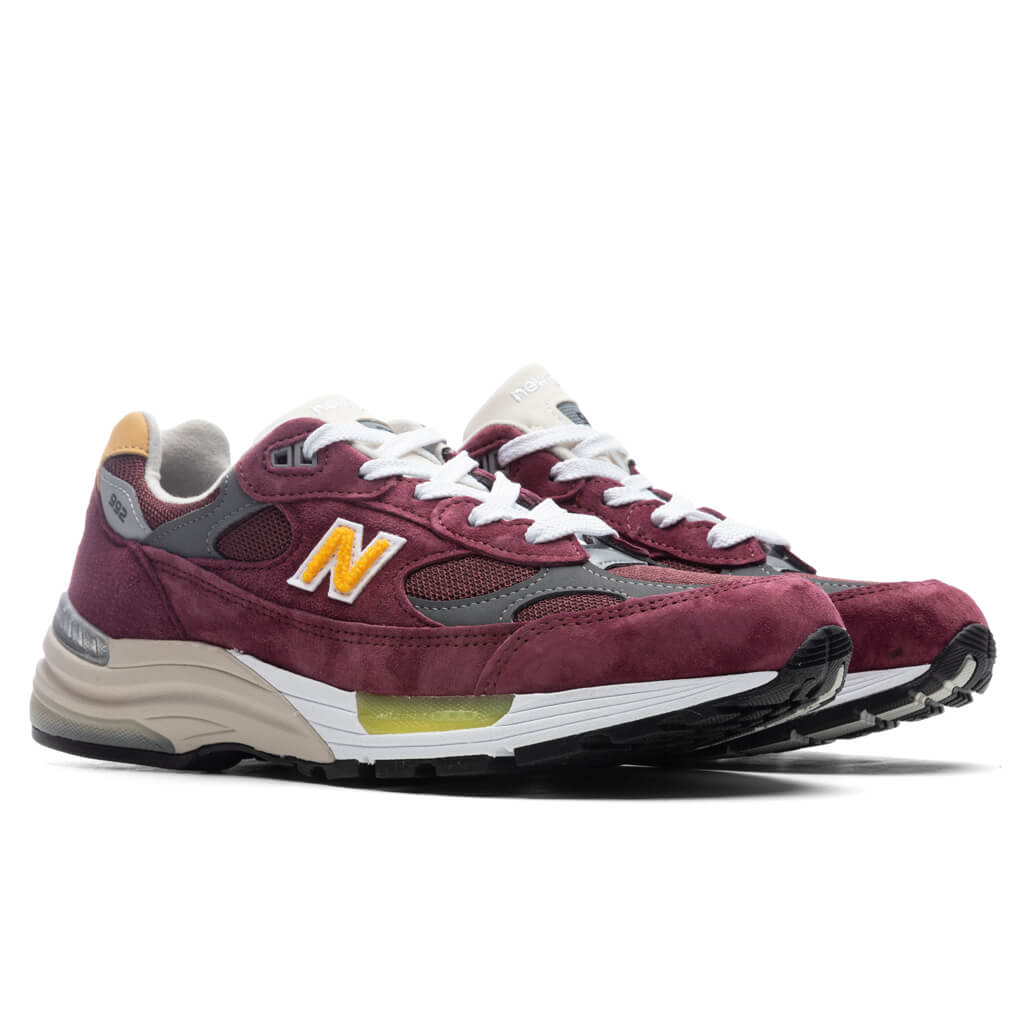 992 - Burgundy/Gold