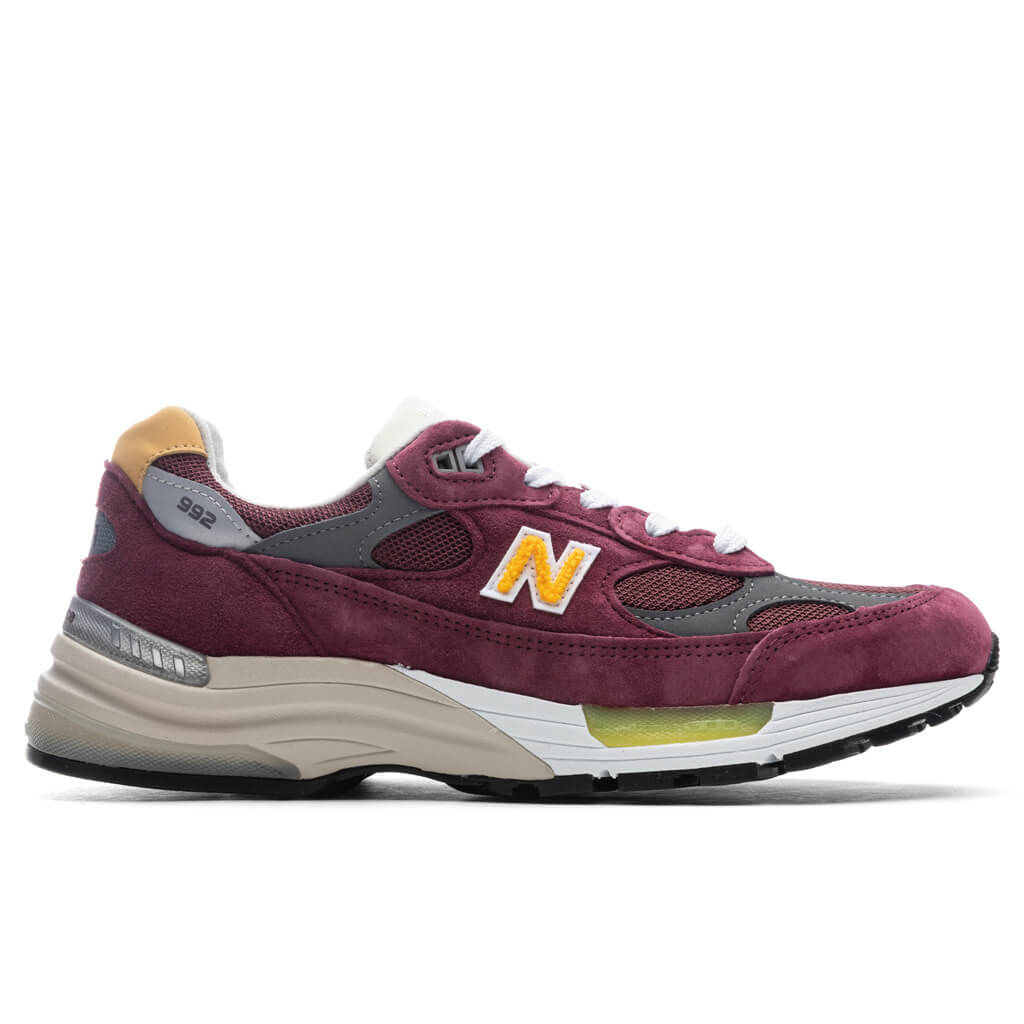 992 - Burgundy/Gold