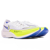 ZoomX Vaporfly Next% 2 - White/Volt/Racer Blue