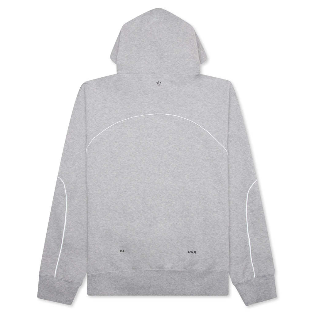 Nike x NOCTA Fleece CS Hoodie - Heather Grey/Matte Silver/Black