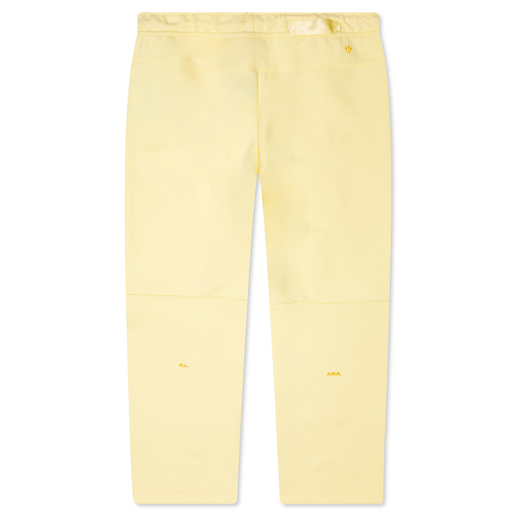 Nike x NOCTA Tech Fleece Open-Hem Pant - Citron Tint/Vivid Sulfur