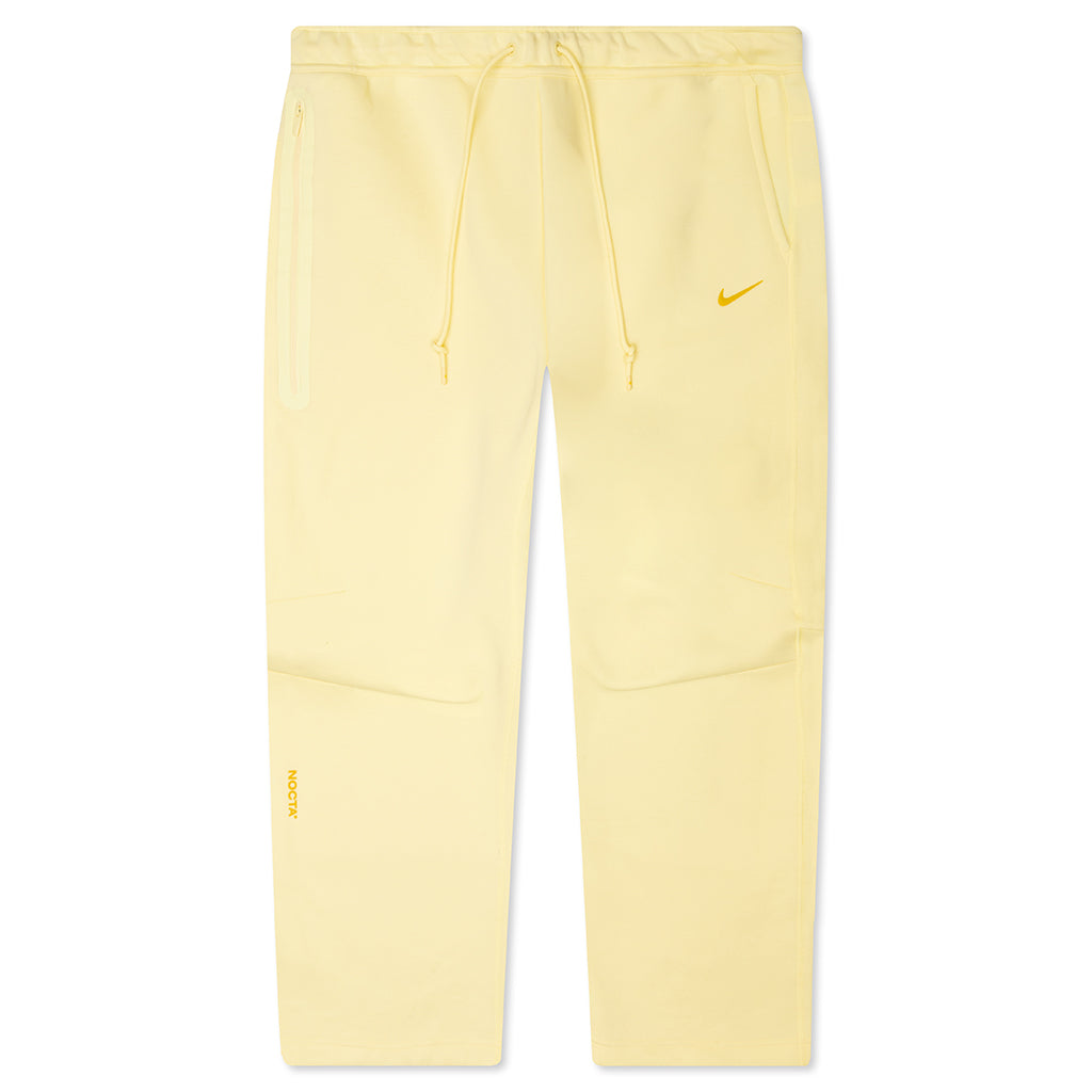 Nike x NOCTA Tech Fleece Open-Hem Pant - Citron Tint/Vivid Sulfur