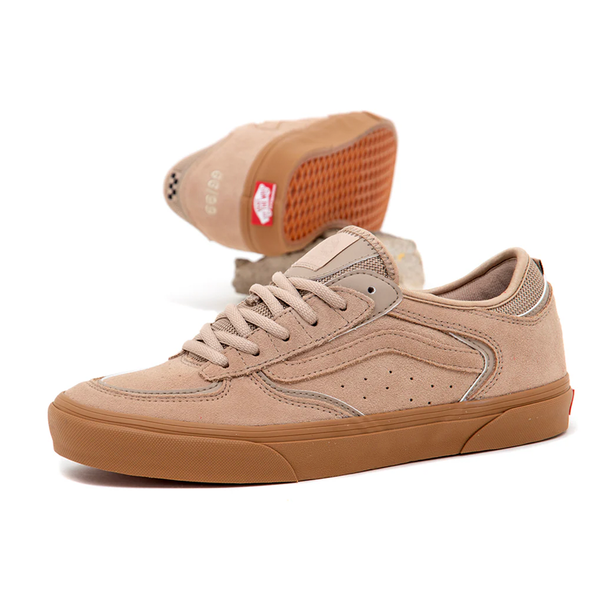 Vans Skate Rowley Suede Tan / Gum