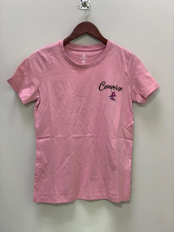 Converse Hanging Out Classic Tee Orchid Pink 10020554-A03 690