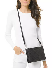 Michael Michael Kors Signature Double Pouch Crossbody