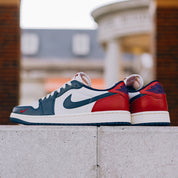 Air Jordan 1 Retro Low OG 'Howard Bison' - Summit White/Gym Red