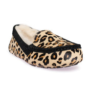 UGG Ansley Calf Hair Leopard Slippers - Women's