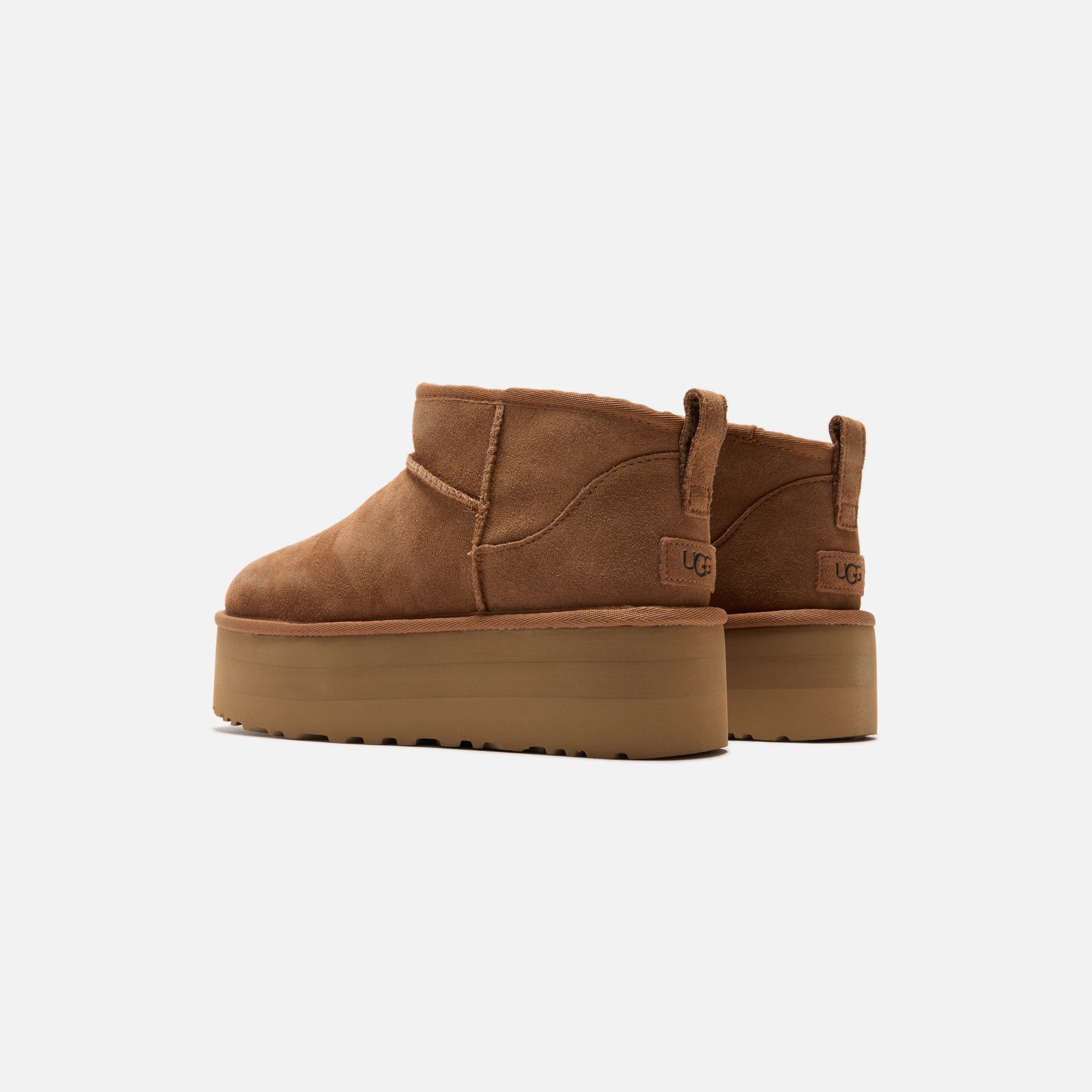 UGG WMNS Classic Ultra Mini Platform - Chestnut