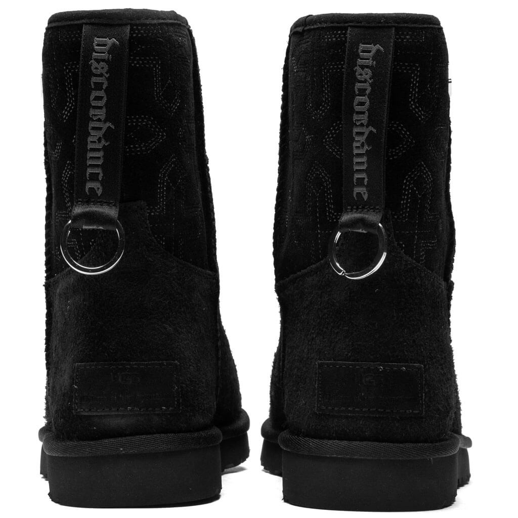 UGG x Children of the Discordance Classic Short Boot - Black