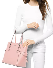 Michael Michael Kors Voyager East West Crossgrain Leather Tote