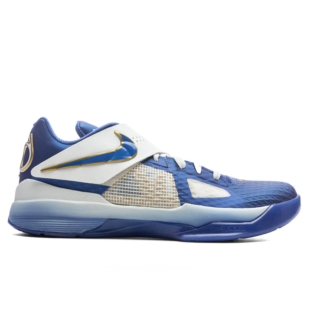 Zoom KD IV 'MVP Speech' - Hyper Royal/Summit White/Metallic Gold