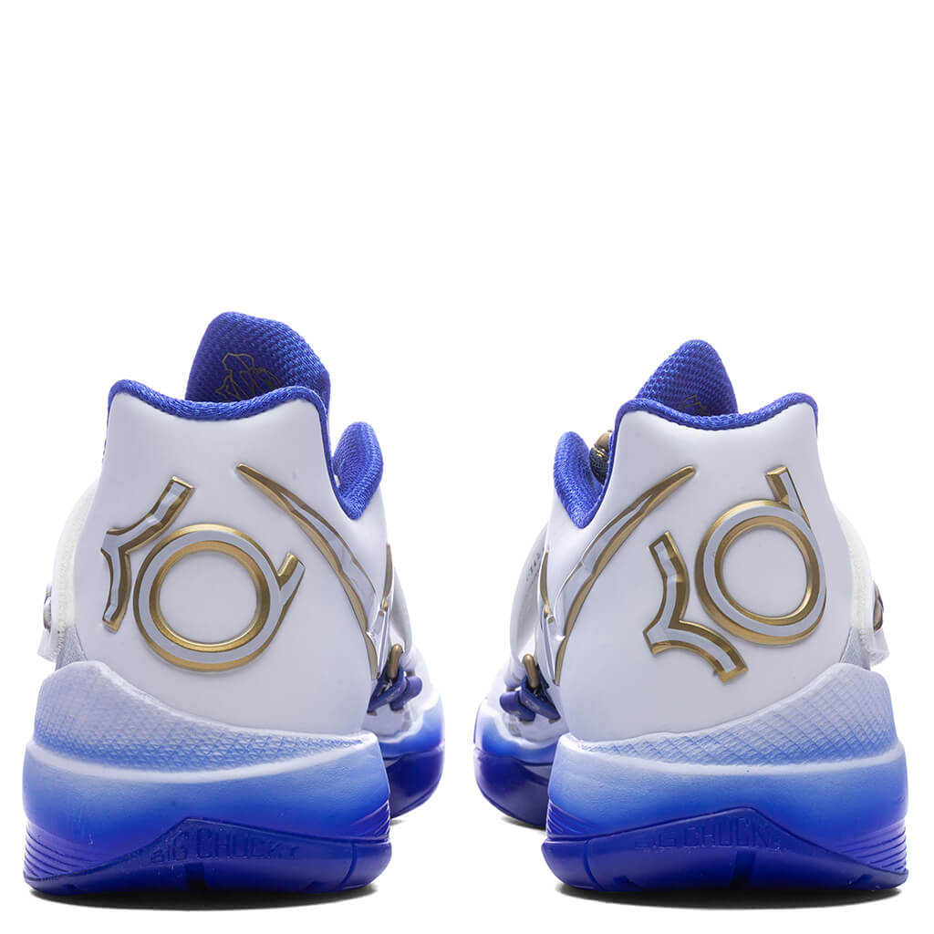 Zoom KD IV 'Alternate MVP' - Summit White/Hyper Royal/Metallic Gold