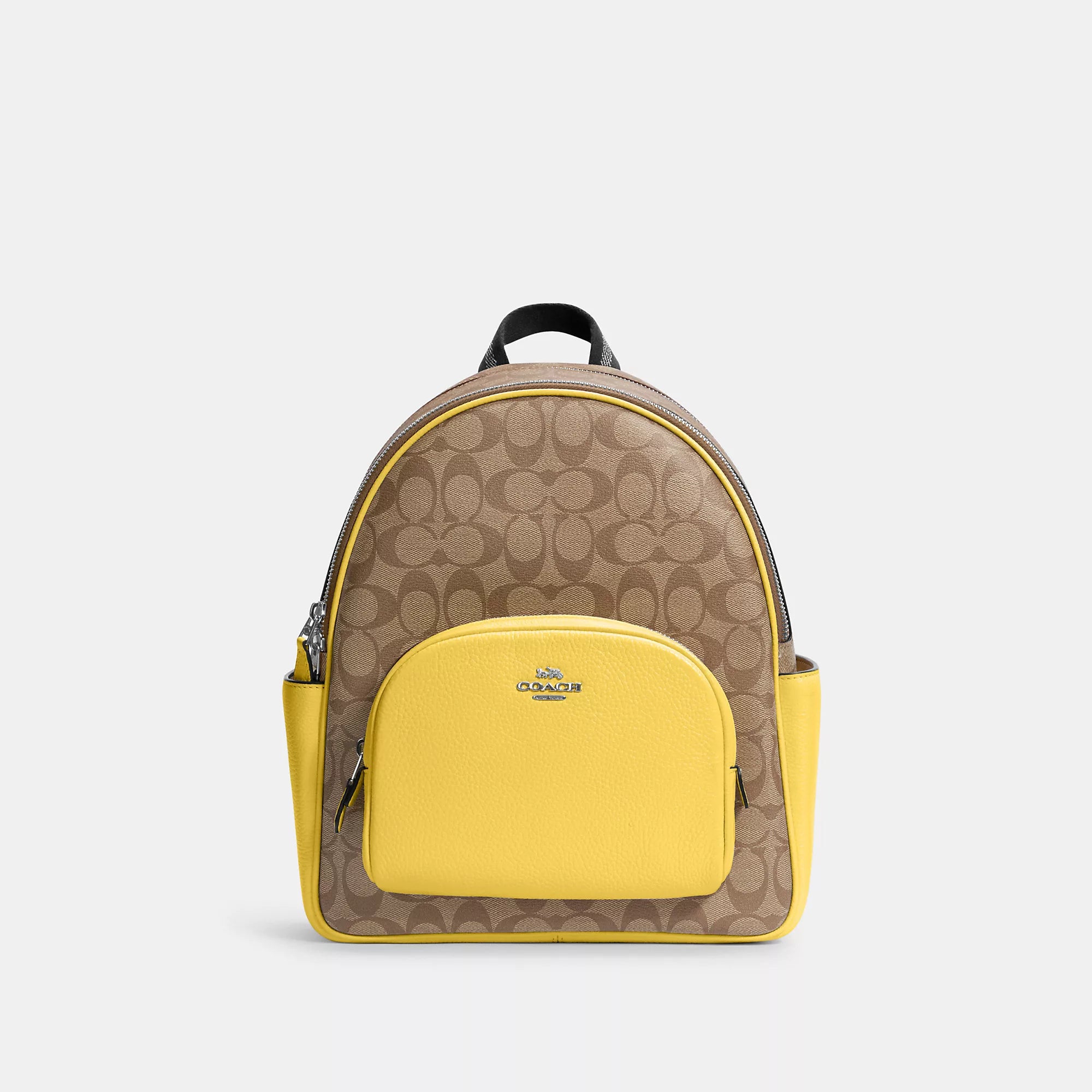 Coach Outlet Court Backpack In Signature Canvas