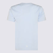 Givenchy Light Blue Cotton 4G T-Shirt