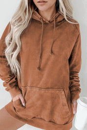 Long Sleeve Front Pocket Hoodie