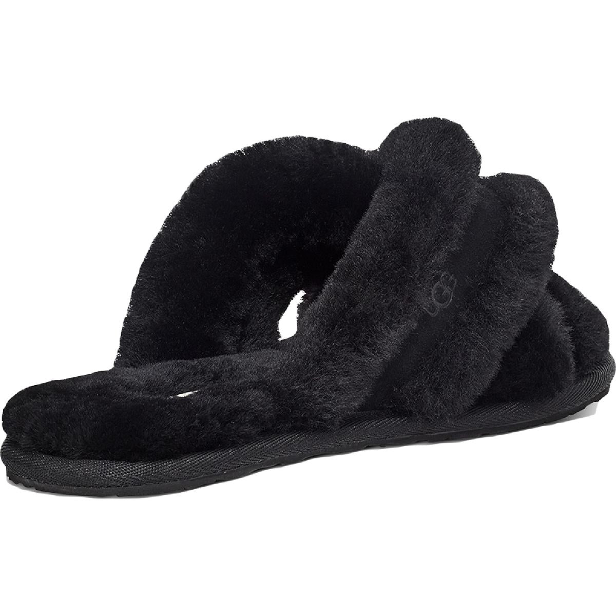 Scuffita Womens Shearling Cozy Slide Slippers