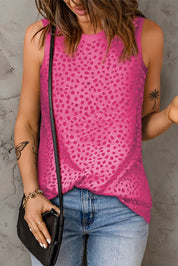 Printed Round Neck Tank