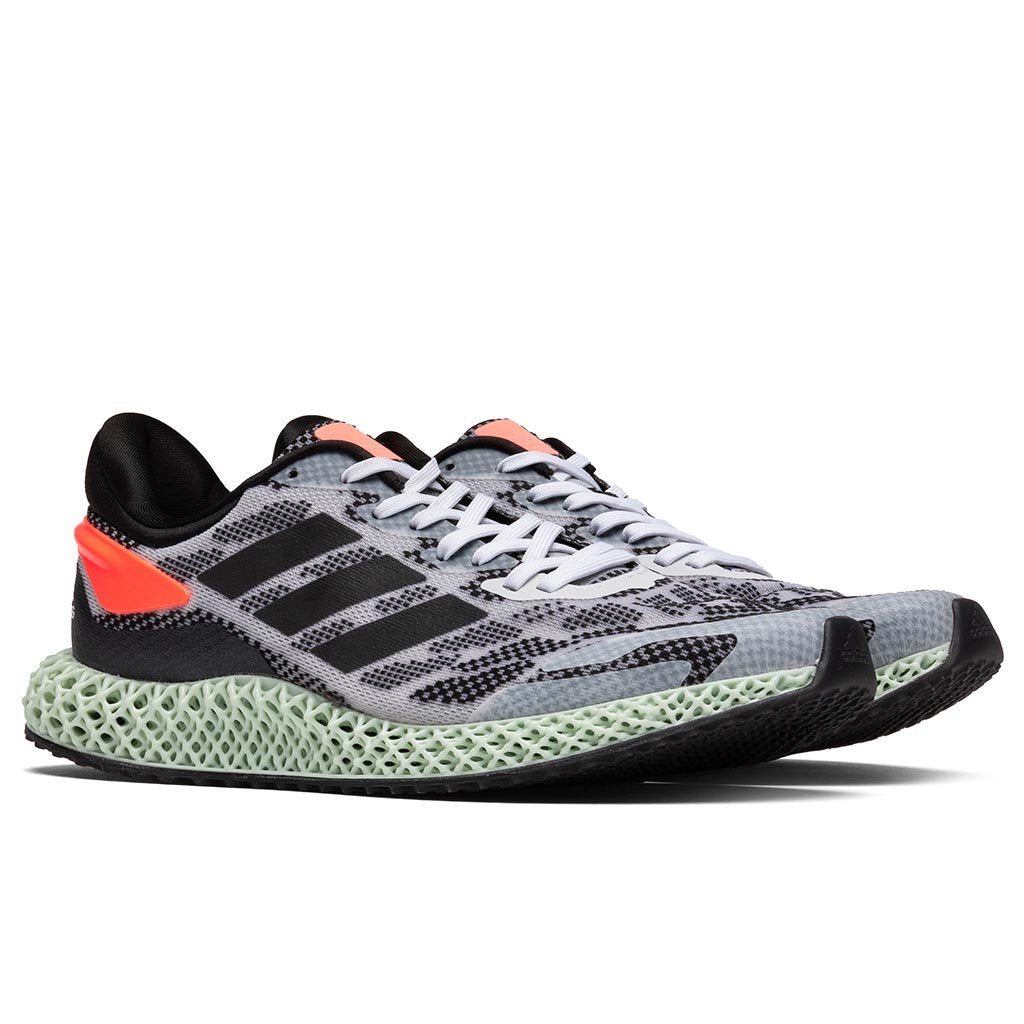 4D Run 1.0 - White/Black