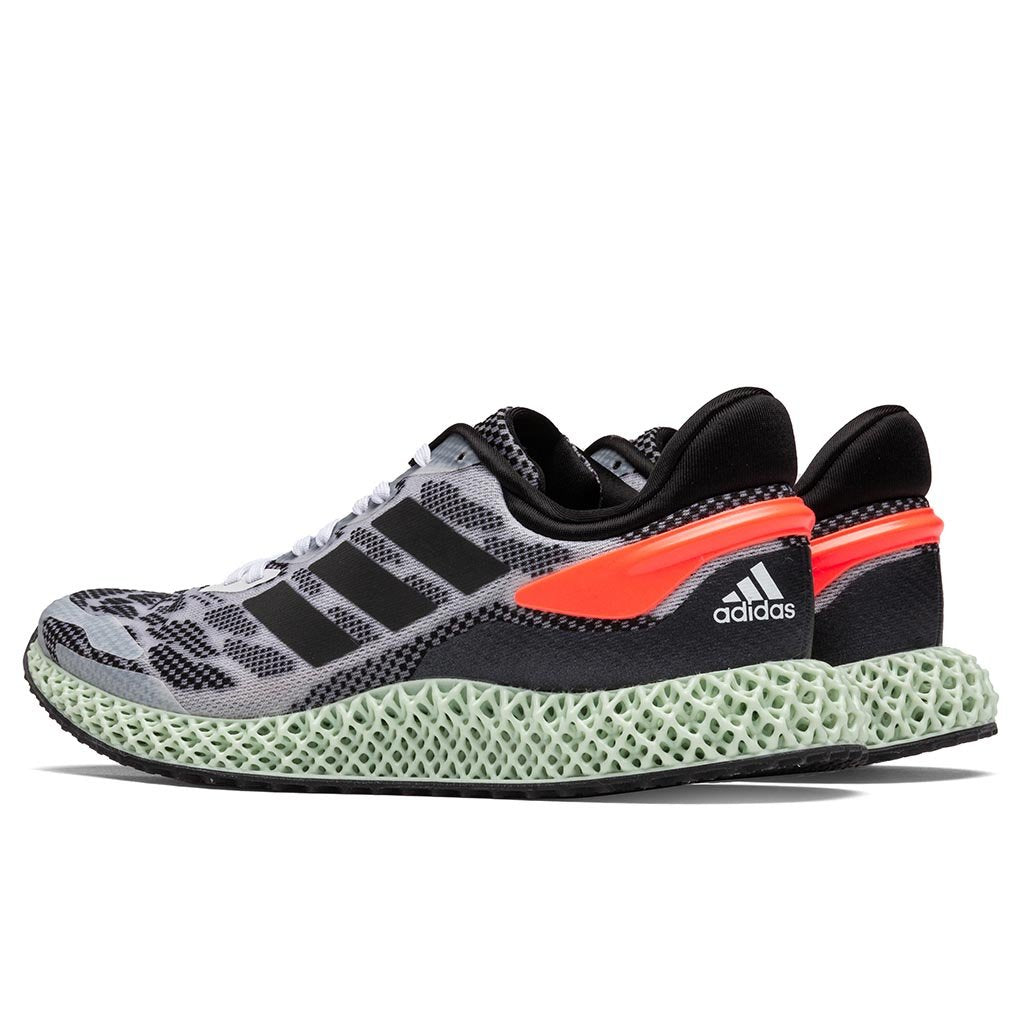 4D Run 1.0 - White/Black