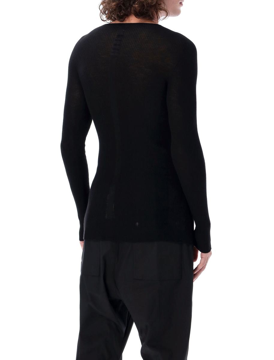 Rick Owens Ribbed Round Neck