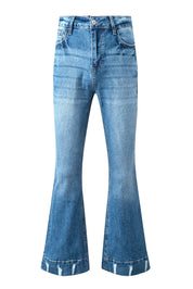 Cat's Whisker Bootcut Jeans with Pockets