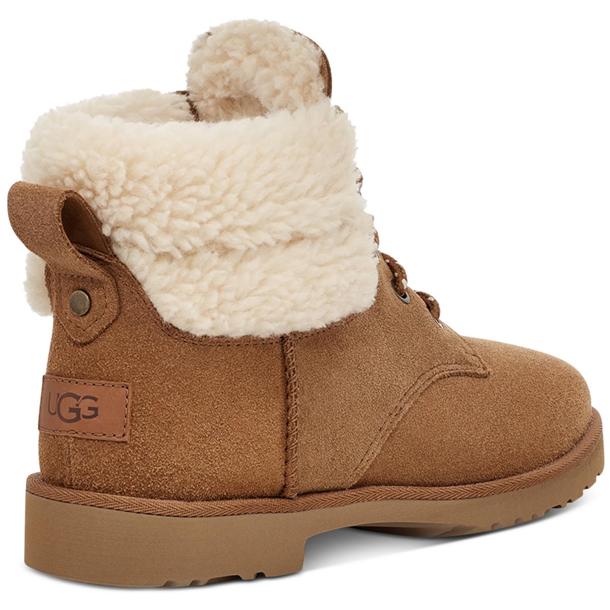 Romely Heritage Lace Womens Suede Water Repellent Winter & Snow Boots