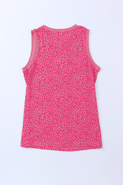 Printed Round Neck Tank