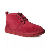 Women's Neumel Suede Boots In Samba Red