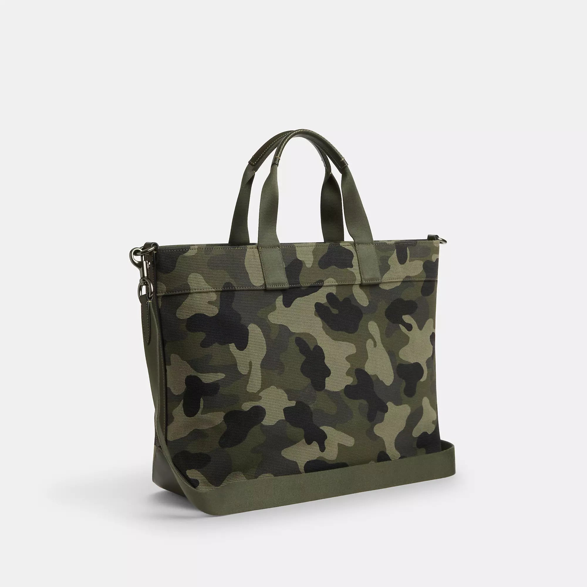 Coach Outlet Tote Bag 38 With Camo Print