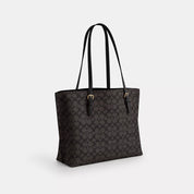 Coach Outlet Mollie Tote Bag In Signature Canvas