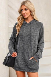 Long Sleeve Front Pocket Hoodie