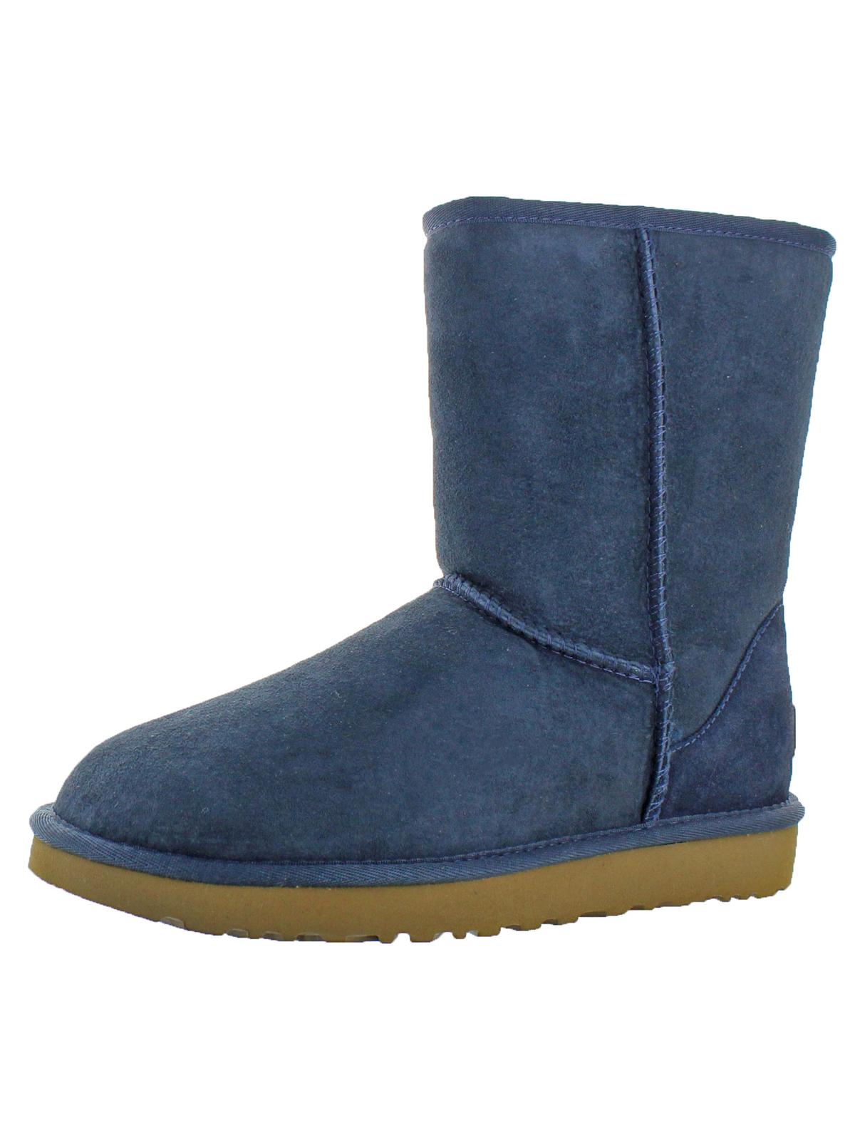 Classic Short II Womens Lined Suede Casual Boots