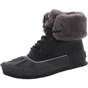 Womens Faux Fur Lined Shearling Boots