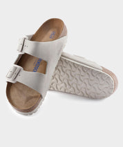 Birkenstock Arizona Soft-Footbed in Antique White