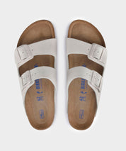 Birkenstock Arizona Soft-Footbed in Antique White