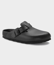 Birkenstock Boston Exquisite in Black Leather