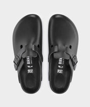 Birkenstock Boston Exquisite in Black Leather