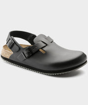 Birkenstock Tokio Super Grip in Black Leather